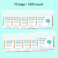 Cotton Swabs 1000 Count, Bamboo Sticks Soft Double Tips