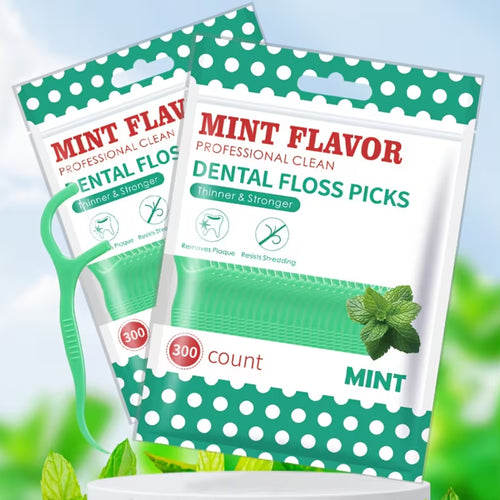 MintFloss Picks, 300 Count Floss