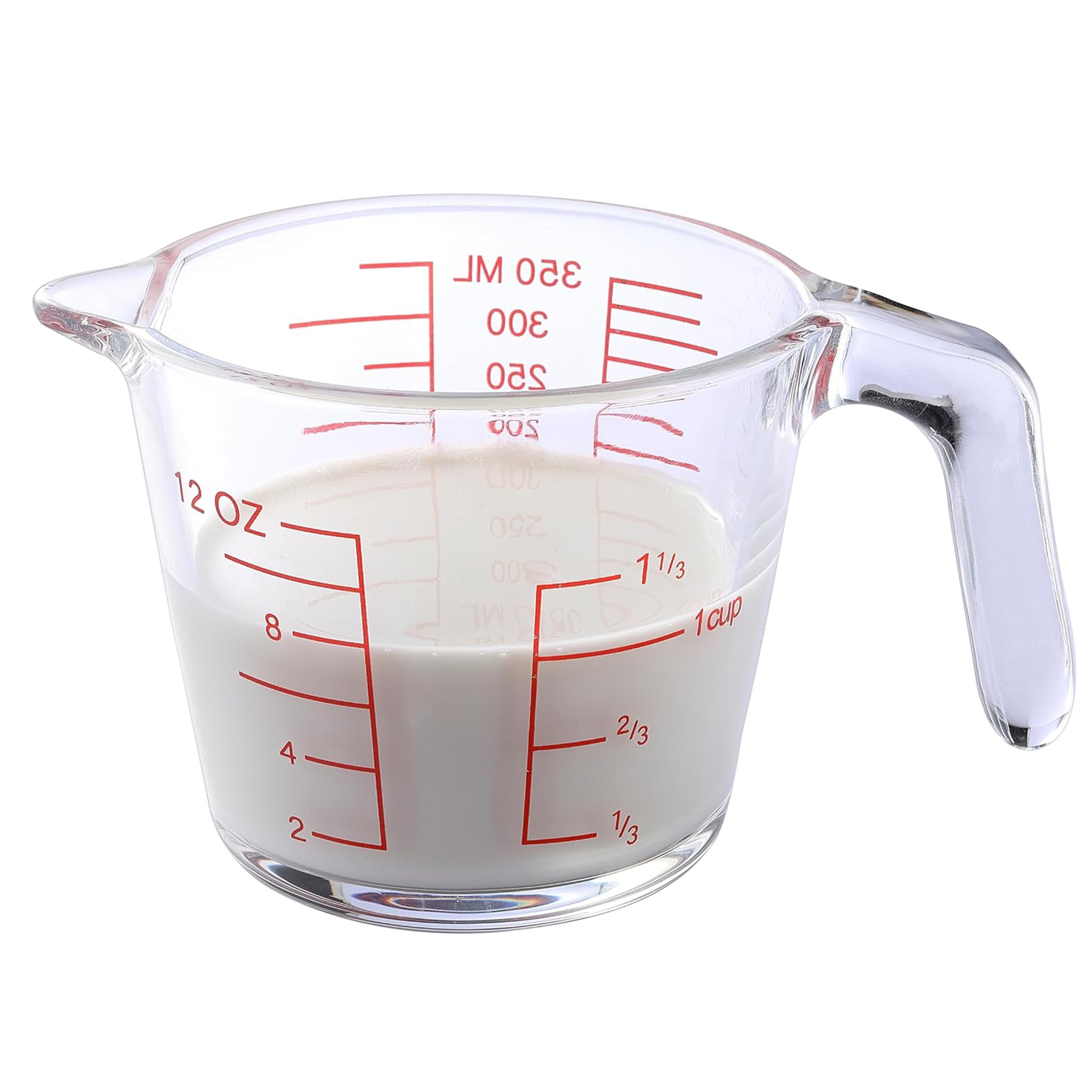 (1/3-PCS) Glass Measuring Cups(11.83oz 16.91oz 33.81oz)